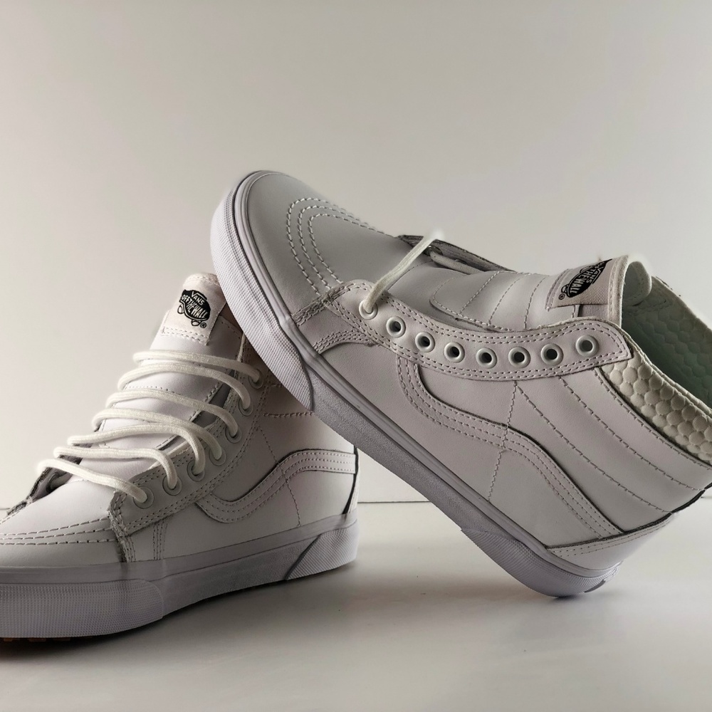 Vans SK8-Hi MTE True White/Mono Classic Skate - Picture 6 of 8